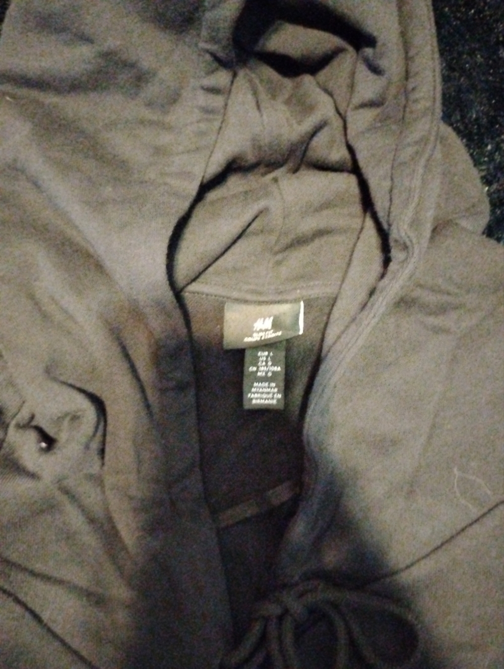 Hooded Drawstring Jacket - Picture 3 of 9